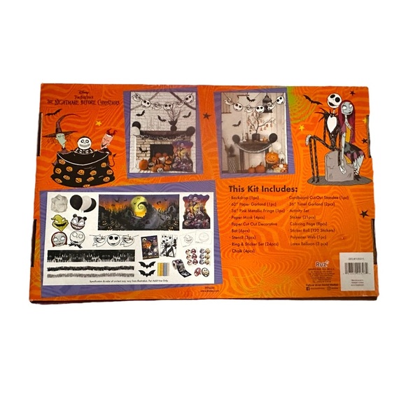 Disney The Nightmare Before Christmas Halloween Trunk or Treat Decorations NIB - Picture 2 of 8